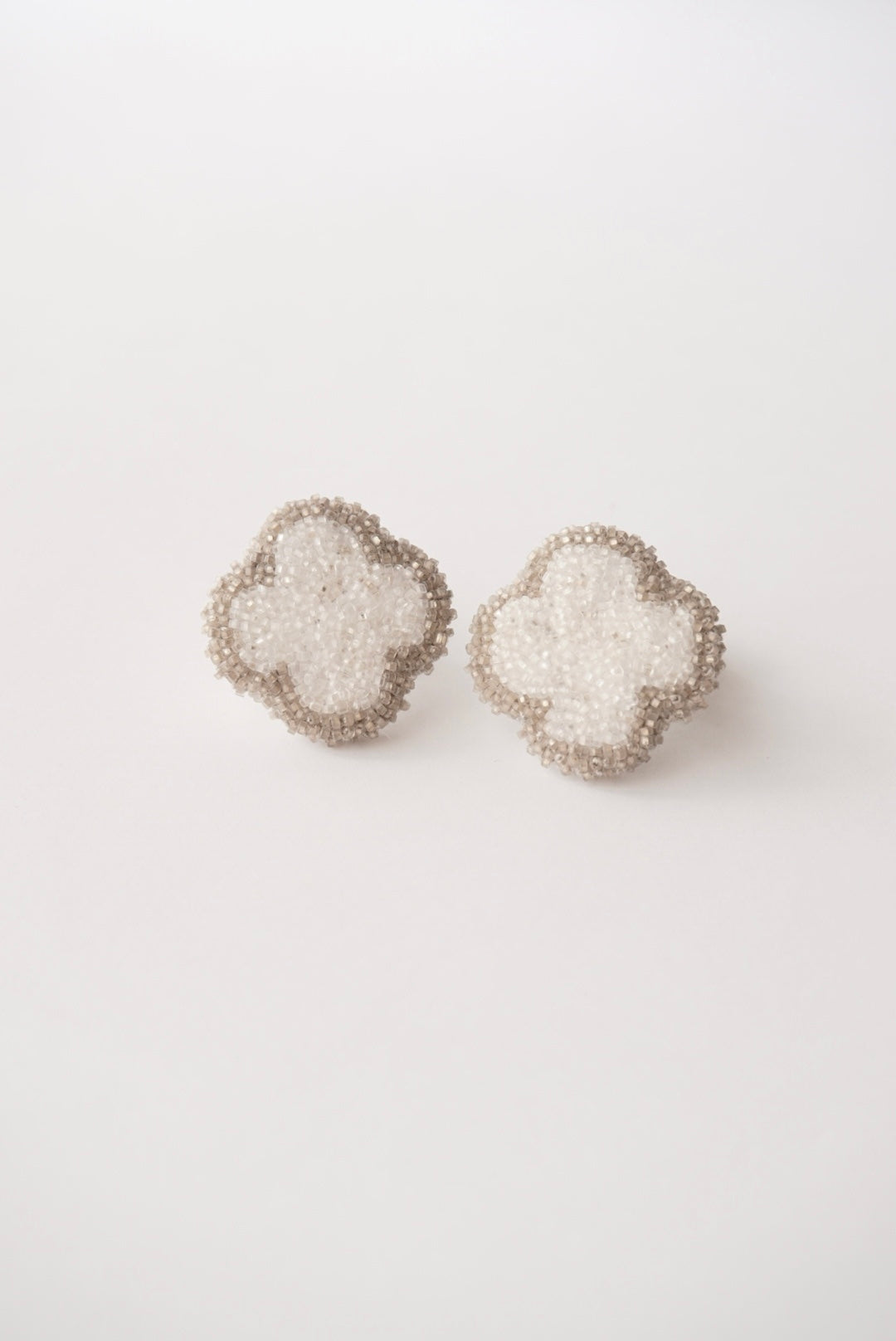 「fragment of the sand」flower/pierced earrings/ earrings-01