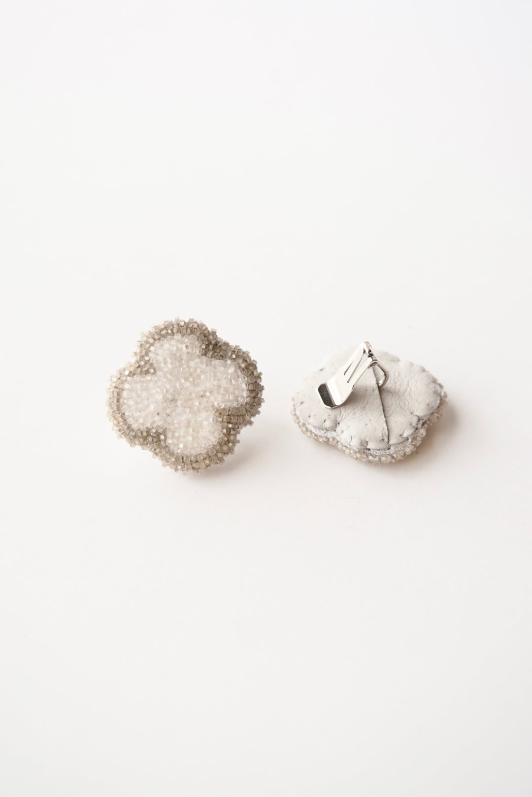 「fragment of the sand」flower/pierced earrings/ earrings-01