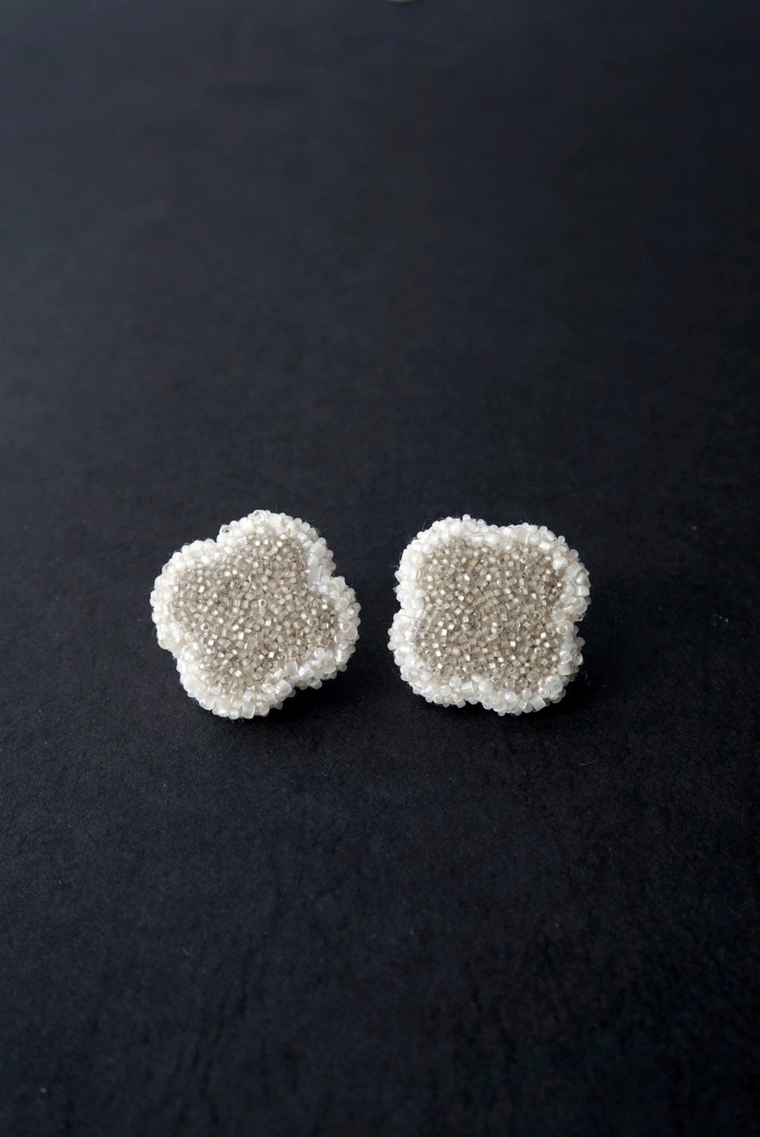 「fragment of the sand」flower/pierced earrings-02