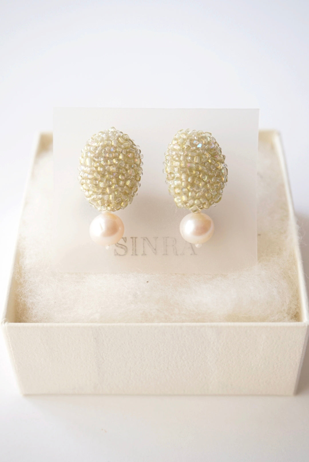 【light green】earrings