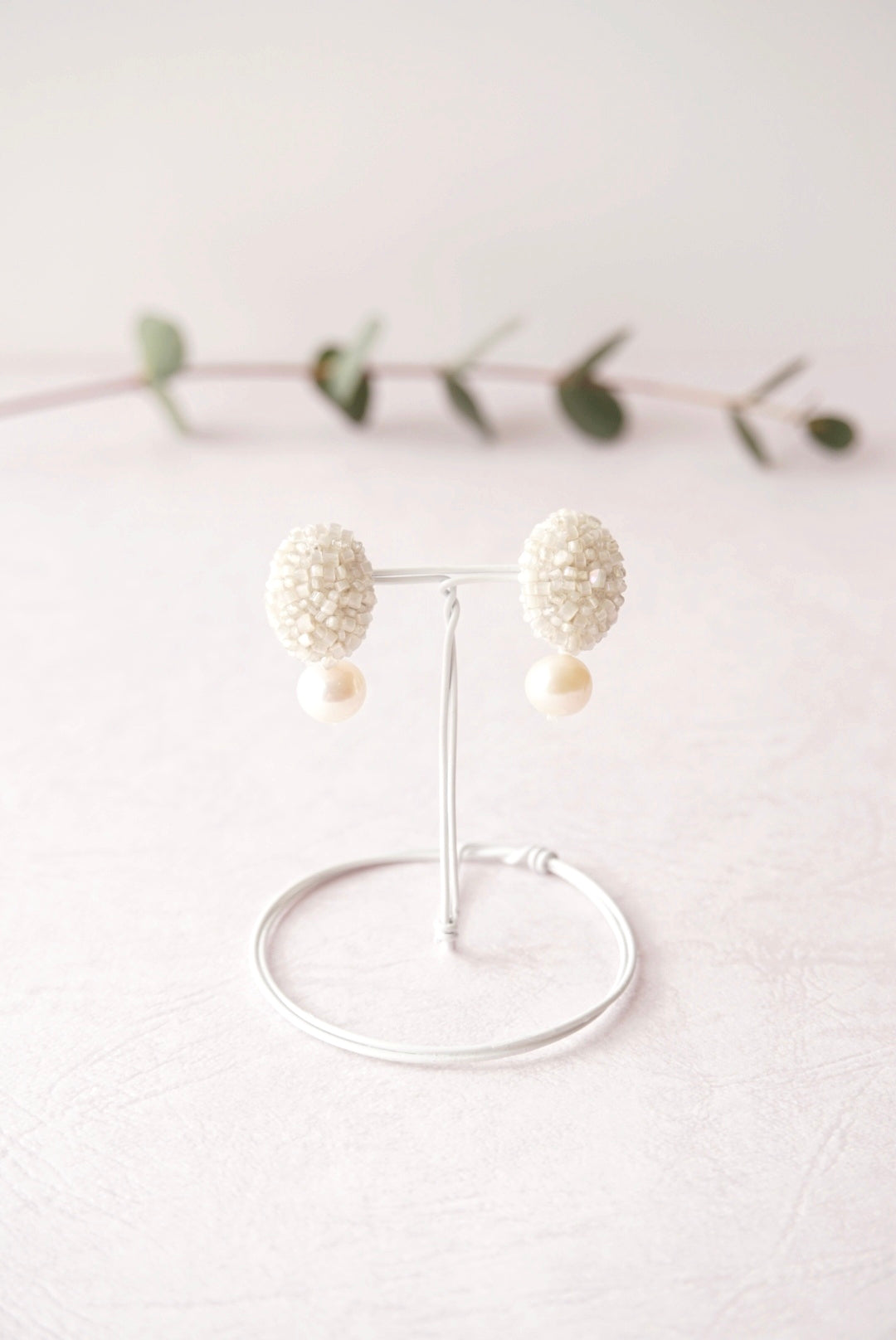 【 kiira /oval 】pierced earrings/earrings-01