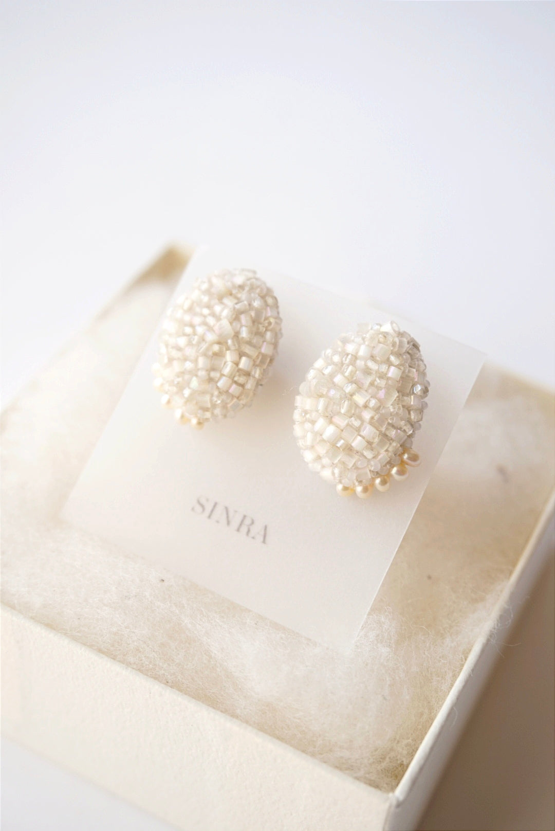 【 kiira/oval】pierced earrings-03