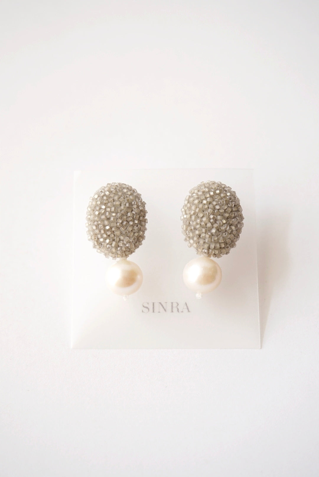 「fragment of the sand」pierced earrings-05