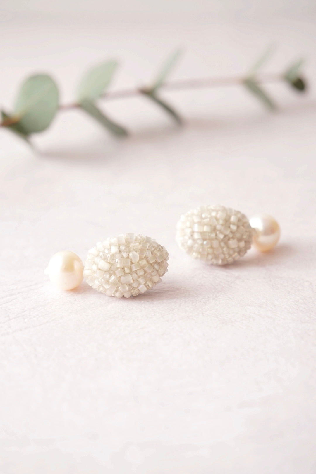 【 kiira /oval 】pierced earrings/earrings-01